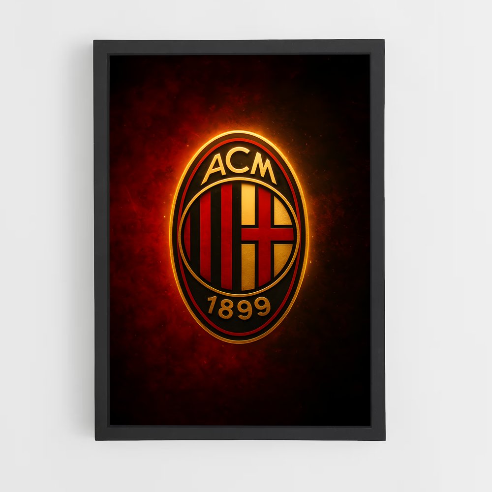 Poster Rossoneri Emblem (vue 2)